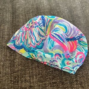 EUC Lilly Pulitzer scrub cap